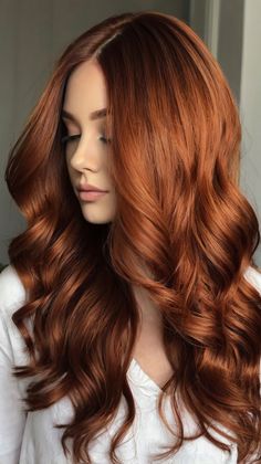 fall hair colors dark copper Autumn Hair Color, Autumn Hair