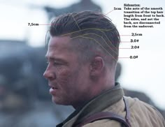 Brad Pitt Fury Hair, Brad Pitt Fury Haircut, Brad Pitt Fury, Brad Pitt Haircut, Hair Cut Guide