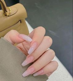 Sparkles Aesthetic, Nail Poses, Neutral Nails Acrylic, Hard Nails, Gel Mani, Casual Nails, Florida Girl, Nails Colors, Blush Nails