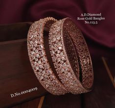 Diamond Kada, Stone Bangles, Wedding Mehndi Designs, Wedding Mehndi