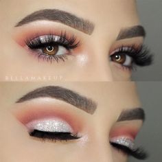 Step By Step Makeup, Nice Makeup, Gorgeous Wedding Makeup, Makeup Things, Cute Eye Makeup, Natural Eyeshadow, Smoky Eyes