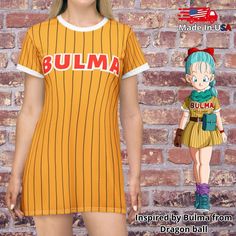 Otaku Clothes, Anime Clothing, Her And Him, Dress Woman, 90s Anime, Gift For Girlfriend, Anime Dragon Ball, Anime Outfits, Girlfriend Gifts