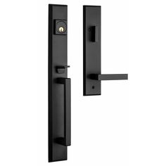 an image of a door handle and lock