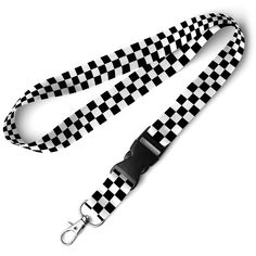 PRICES MAY VARY. High-Quality: This key lanyard for men is crafted from durable, premium-quality silky fabric featuring a double-sided print. It is carefully designed to ensures that the pattern remains vibrant. Stylish Design: This id badge lanyard boasts a sleek and stylish checkered design that exudes professionalism. The classic black color complements any attire, making it an ideal accessory for women. Convenient and Comfortable: This heavy duty key lanyard is designed for effortless daily Cute Lanyards For Keys, Teacher Badge Holder, Id Card Lanyard, Lanyard For Keys, Cute Lanyards, Black Lanyard, Keychain Lanyard, Mens Keychains, Teacher Badge