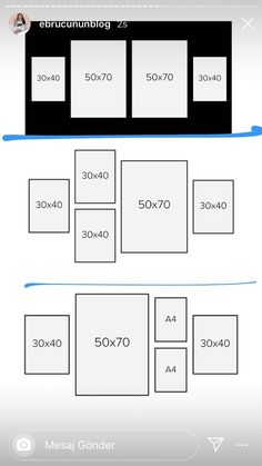 an image of a computer screen showing the size and width of different screens on it