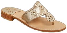 Casual Gold Closed Toe Flip Flops, Casual Closed Toe Gold Flip Flops, Casual Gold Flip Flops For Spring, Gold Slip-on Flip Flops For Spring, Gold Leather Flip Flops For Summer, Gold Leather Summer Sandals, Jack Rogers Sandals, Drawing Board, Jack Rogers