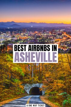 the best airbnbs in ashsville, pennsylvania with text overlaying it