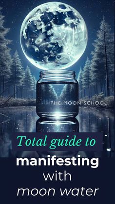 Exactly How to Manifest with Moon Water and Get What You Want! Herbs For Moon Water, Witch Jars, Practicing Witchcraft, Grimoire Ideas, Witches Jar, Moon Activities, Lunar Energy, Witch School