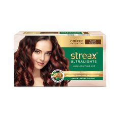 Streax Ultralights Hair Colour Highlight Kit | Brown Hair Colour, Hazel Brown - Pack of 1 I Enriched with Walnut & Argan Oil I Hair Colour for Women | Rich, vibrant, Easy to use, DIY Application Streax 88% positive ratings from 50K+ customers 50K+ recent orders from this brand 9+ years on Amazon Hair Colour Highlight, Hair Colour For Women, Brown Hair Colour, Hair Color For Women, Brown Highlights, Hair Color Highlights, Colored Highlights, Manicure E Pedicure