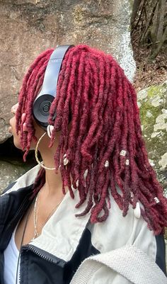 Locs Styles, Aesthetic Hair, Hair Inspo, Cool Hairstyles, Hair Color, Hairstyles, Hair Styles