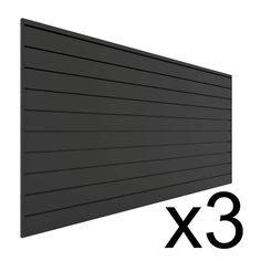 the side of a black wall with 3 x3's