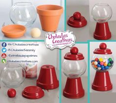 there are many different types of candy dispensers