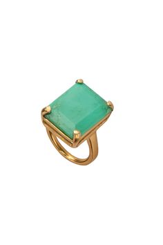 SKU: SRG-109 Chryspoprase Semi-Precious Stones Material: 14K Gold Plated Vermeil Metal : 925 Sterling Silver Measures 1 1/4” x 3/4” Re-sizable Handmade in New York Made to Order Classic Green Cabochon Signet Ring, Yellow Gold Enamel Cabochon Ring, Interchangeable Earrings, Felt Pouch, Discount Jewelry, Green Jewelry, Lemon Quartz, Beijing, Jewelry Lover