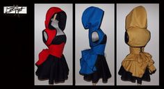 Choose Any Main Color and Black Steampunk Hoodie by loriann37 (Get in red and white with an Assassin point hood) Hoodie Shrug, Medieval Steampunk, Black Steampunk, Comic Convention, Victorian Corset, Steampunk Victorian, Fashion Fantasy, K Fashion