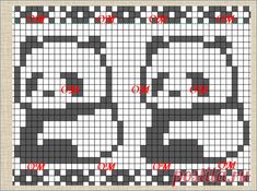 a cross stitch pattern with the words love and no one in red, white and black