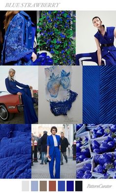 Mood Boards Ideas, Fashion Mood Boards, Fashion Trend Pattern, Pattern Curator, Fashion Trending Moodboard, Fashion Trend Board, Fashion Trend Inspiration, Boards Ideas, Blue Strawberry