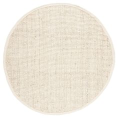 a round rug on a white background