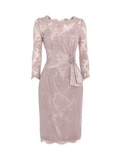 Three Quarter Pink Short Mother of Bride Dress Fitted Midi Length Dress For Mother Of The Bride, Knee-length Spring Dress For Mother Of The Bride, Spring Knee-length Dress For Mother Of The Bride, Elegant Mother Of The Bride Midi Dress, Chic Spring Dresses For Mother Of The Bride, Elegant Spring Midi Dress For Mother Of The Bride, Elegant Spring Lace Dress For Mother Of The Bride, Elegant Pink Sheath Dress, Chic Knee-length Dress For Mother Of The Bride