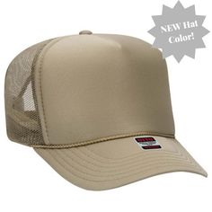 Get ready to tip your hat with our 'Howdy' Trucker Hat, perfect for both men and women! This stylish accessory comes in a classic tan and brown color scheme, featuring eye-catching, puff embossed text that adds a unique touch. Designed as an adult hat, it boasts a traditional 5-panel structure with breathable mesh sides and back for added comfort. Plus, its snapback design ensures a perfect fit for any head size. A blend of casual style and comfort, this trucker hat is ideal for everyday wear!- Beige Flat Bill Trucker Hat For Outdoor, Beige Trucker Hat With Flat Brim, Classic Brown Trucker Hat For Outdoor, Classic Brown Trucker Hat, Beige Flat Brim Trucker Hat, Classic Khaki Cap, Classic Brown Snapback Hat With Flat Bill, Classic Brown Trucker Hat With Flat Brim, Classic Brown Adjustable Trucker Hat