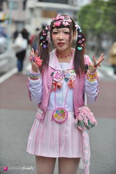 Decora Fashion Outfits, Japan Street Fashion, J Fashion Harajuku, Outfits Pastel, Estilo Harajuku, Japan Fashion Street, Skirt Diy