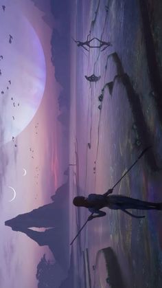 Concept Art | Avatar Subtle Avatar Wallpaper, Pandora Painting Avatar, Pandora Room Avatar, Avatar Ikran Art, Ocean Concept Art