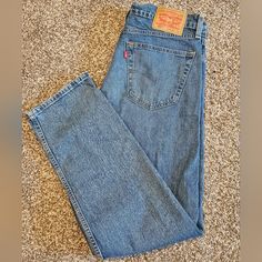 Brand New Condition! Size Waist 34/Length 32 Straight Check Out My Other Closet Listings- Bundle And Save On Shipping! :) Straight Blue Jeans, Mens Straight Jeans, Levis Men, Levi's Jeans, Vintage Levis, Levis Jeans, Vintage Men, Blue Jeans, Mens Jeans