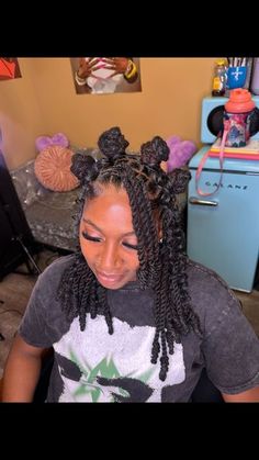 Loc’d by Lotus 🪷 on Instagram: "can’t say i haven’t been on the go allll summer long  ~ summer time is slowly coming to an end & i’ll be showing all of the amazing styles i’ve done these past few months! hope you all enjoy 💫~ bantu knot tiara with curls & a side bang 🩷✨ her lashes, her skin + this vaycay style???? 1000/10 😍🌴  ‼️ this is my ONLY BUSINESS PAGE. i’m NOT associated with TikTok or any other platforms.‼️ •  LIKE | SHARE | TAG !   #locs #locstyles #instantlocs #womenwithlocs #kidswithlocs #starterlocs #baltimorelocs #dmvlocs #dmvhair #locmaintanence #marylandloctician #laurelhairstylist #virginialoctian #cosmetoloy #celebrityloctician #dmvhairstylist #loctician #starterlocstyles #locjourney #naturalhair #retwist #locretwist #celebrityloctician #explorepage #marylandstylist # Locs Hairstyles For Homecoming, Lemonade Loc Styles, Loc Styles Two Buns, Easy Loc Styles To Do At Home, Locs Hairstyles For Birthday, Loc Hairstyles Half Up Half Down, Feed In Loc Styles, Locs Bantu Knot Styles, Birthday Loc Hairstyles