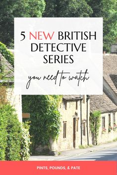 the words 5 new british detective series you need to watch on pints, pounds, and date