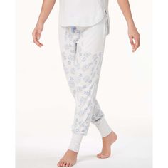 Ribbed Trim At The Waist, Pockets And Cuffs Upgrade The Soft Style Of These Whisperluxe Jogger Pajama Pants From Ande. Women Jogger Pants, Pixie Pants, Pants White, Joggers Womens, Type Of Pants, Scrub Pants, Workout Accessories, Navy Women, Soft Style