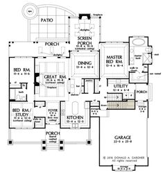 the first floor plan for this house