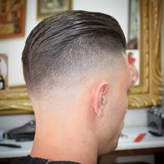 Men's Medium Hairstyles, Fury Haircut, Mens Slicked Back Hairstyles, Hair Stules, Mohawk Hairstyles Men, Mens Hairstyles With Beard, Beard Styles Short, Beard Haircut, Gents Hair Style