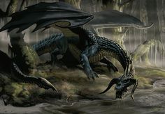 two black dragon are actually the most powerful dragon because they can say the n - word