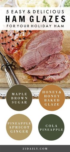 ham glazes for your holiday ham