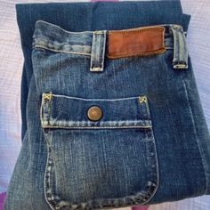 So Cute & In Excellent Condition! They Say Size 50 On Tag But They Fit Like A Womens 8 Thick Denim 100% Cotton With No Stretch. Gucci Blue Straight Leg Jeans, Classic Gucci Denim Jeans, Gucci Casual Blue Jeans, Casual Blue Gucci Jeans, Gucci Jeans, 50 %, Straight Leg, Women Jeans, Gucci