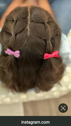 Hairstyles For Baby Girl, Toddler Hairstyles Girl Fine Hair, Hairstyle For Kids, Hair Style On Saree, Girly Hairstyles, Girls Hairstyles Easy