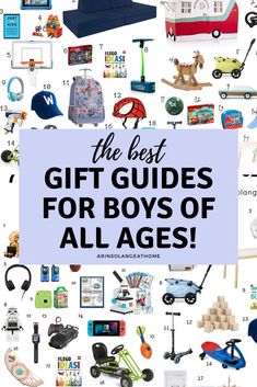 the best gift guides for boys of all ages, from toys to gifts and more