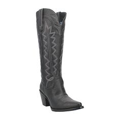 Take your standards to the next level with the Dingo 1989 high cotton boot. This boot has it all: the classic western stitching and body, but with a chic twist. The fashion snip toe, 16-inch height and 3” heel brings this boot and any outfit you pair it with to the highest degree.Closure Type: Pull OnShaft Circumference: 16 InchesBoot Shaft Height: 16 InchesShoe Heel Height: 3 InchesUpper/Outer Base Material: 100% LeatherShoe Lining Material: PolyesterSole Material Content: 100% Thermoplastic-RubberCalf Width: RegularToe Type: Pointed Toe, Closed ToeHeel Style: Stacked HeelCountry of Origin: Imported Heel Cowboy Boots, Cowboy Boots Black, Boots Cowboy, Stacked Heel, Boots Black, The Fashion, Cowboy Boots, Black Boots, Heel Height