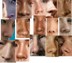 a collage of many different types of facial expressions, including one man's face