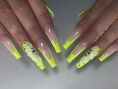 Acrylic Nail Designs Classy, Cherry Nail, Aqua Nails, Nails Beach, Nails Neon, New Nail Art Design, Cheetah Nails, Pink Glitter Nails, Pedicure Designs