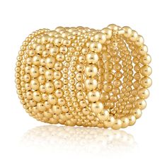 Allison Beaded Wrap Bracelet- 10 Rows Bracelets Sahira Jewelry Design Brazilian Gold, Lv Fashion, Stackable Bangles, Gold Plated Bangles, Jordan 12 Retro, Beaded Wrap Bracelets, Simple Outfit, Holiday Party Outfit, Beaded Wraps