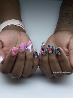 Duck Nail Inspo Short, Duck Nails Acrylic, Acrylic Nails Coffin Short, Acrylic Nails Coffin, Nails Coffin, Fashion Killa, Coffin Nails