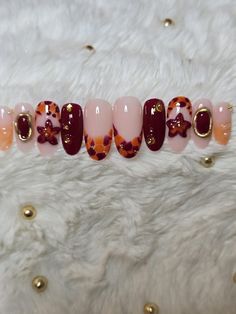 Press on nails- Fall and all seasons, handmade 3D flower, color, red, orange, gold, autumn melted mix white pearls ATTENTION : Not all capsules go well with your nail beds.  If you want your press on nails to be compatible and very precise, I highly recommend ordering a sizing kit to be certain of the compatibility of your natural nails and the capsules.  You should know that the shorter the capsules, the narrower they are.  I recommend ordering the kit first to make sure the sizes fit. In the sizing kit you will find: - Measuring capsules according to your request - 2 wooden cuticle sticks - 1 instructions to know how to take your measurements Once your Sizing kit has been ordered and your sizes taken. IN YOUR COMPLETE PRESS ON NAILS SET YOU WILL FIND: - Your press on nails - Instructions Mix Color Nails, Fall Flower Nails, Nail Beds, Nails Fall, Cuticle Oil, Flower Nails, Orange Gold, Fall Flowers, Nails Ideas