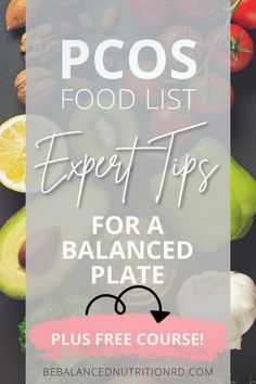 Stop stressing over what to eat for PCOS! This PCOS Food List offers expert tips to build a balanced diet that helps you feel better and stay consistent for long-term health.