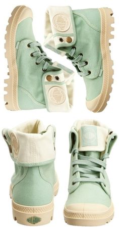 Boots Design Ideas, Palladium Boots, Green Boots, Canvas Boots, Pretty Shoes, Dream Shoes, Character Outfits, Cute Shoes, Pretty Outfits