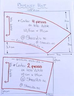 two pieces of paper are shown with numbers and measurements on the top one is labeled in spanish