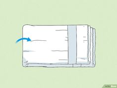 how to fold a pillow with pictures wikihow