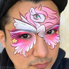 Painting Unicorn, Face Paintings, Painted Pony