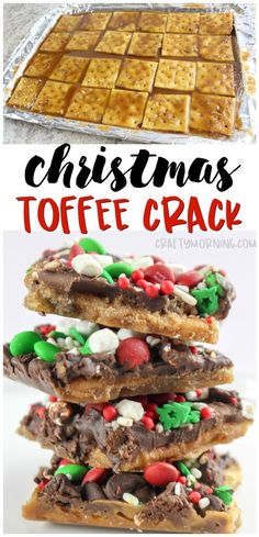 Christmas Crack Recipe15 Inexpensive No Bake Christmas Desserts to Impress Your Friends and Family! - If you don’t have time to bake this Christmas, these inexpensive no bake festive desserts are the way to go. Some of my favorite recipes are here. Christmas Toffee, Easy Christmas Dessert, Baking Mix Recipes, Easy Toffee, Saltine Toffee, Best Christmas Desserts, Xmas Treats, Christmas Desserts Easy, Candy Recipe