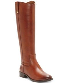 INC International Concepts Fawne Wide-Calf Riding Boots, Created for Macy's | macys.com Macys Shoes, Wide Calf Riding Boots, Fashion Edgy, Wide Calf Boots, Leather Riding Boots, Knee High Leather Boots, Hijab Style, Brown Boots, Boot Shoes Women