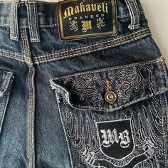 New Never Worn Makaveli Branded Boys Jeans Size 12 Rare!! Collectible, Tupac Shakur Clothing Line Original Authentic Nwot Cheap Y2k Men's Bottoms, Y2k Denim Pants For Streetwear, Jnco Jeans Twin Cannon, Y2k Streetwear Denim Pants, Branded Jeans, Black Jnco Jeans, Thrift Board, Jeans Size 12, Cool Kids Clothes